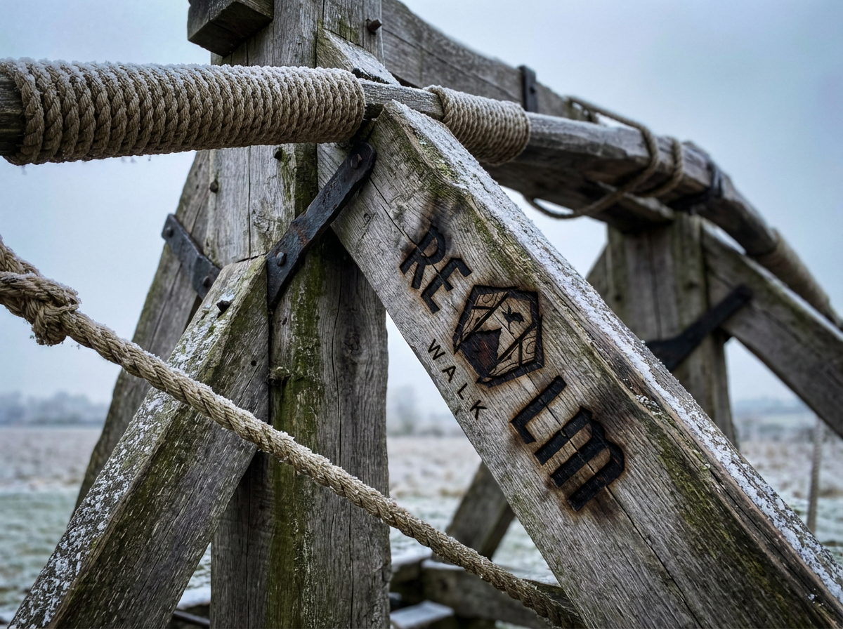 Firefly_Gemini Flash_Create an ultra-realistic product-style photograph of a full-scale medieval wooden ca 75805